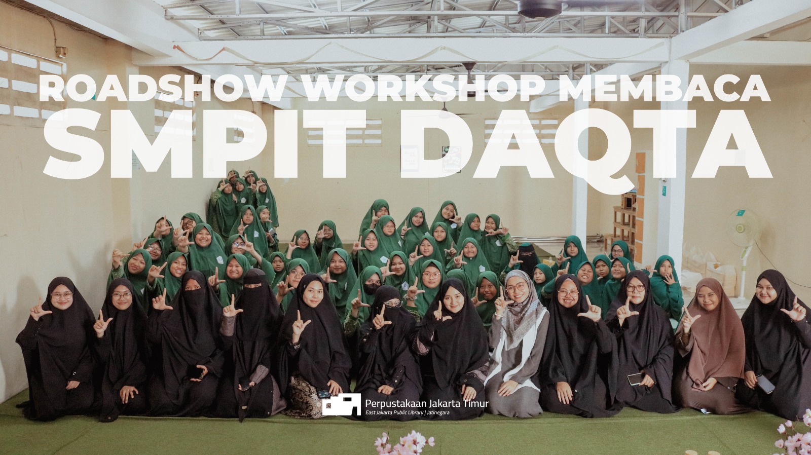 Roadshow Workshop Membaca Ke SMP Islam Terpadu DAQTA